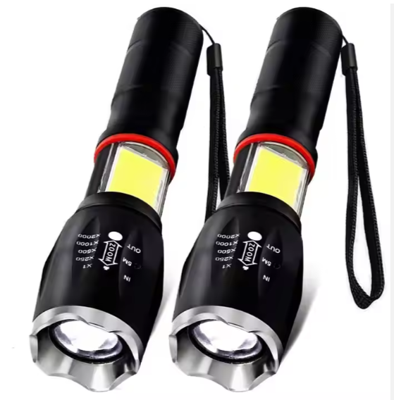 GT1709-High Power 300 Lumen T6 LED Zoom Aluminum Torch